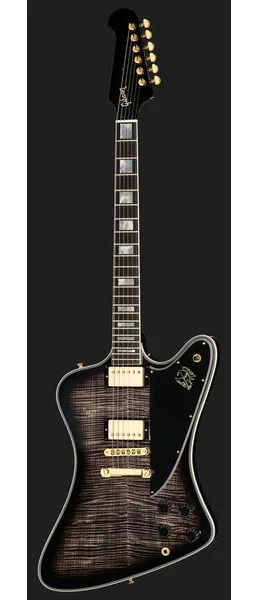 Gibson Firebird AAA Maple Cobraburst, yksityiskohta 2