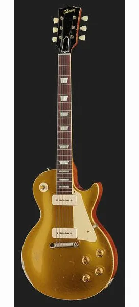 Gibson Les Paul 54 Goldtop Heavy Aged, yksityiskohta 2