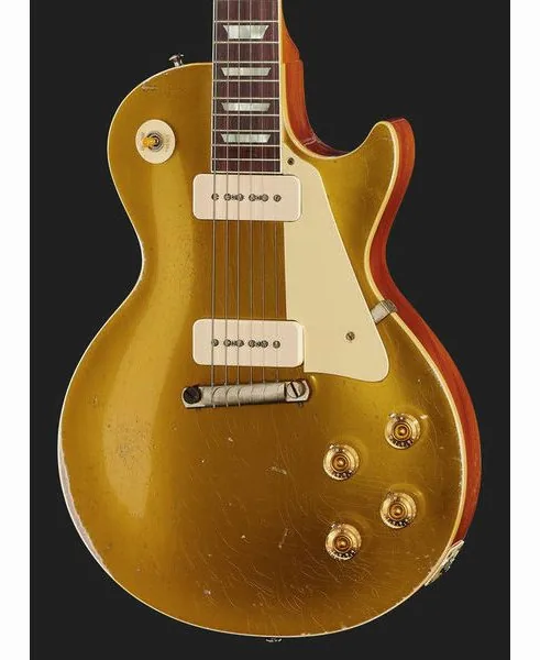 Gibson Les Paul 54 Goldtop Heavy Aged, yksityiskohta 4