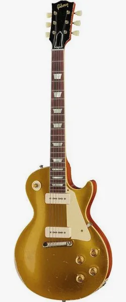 Gibson Les Paul 54 Goldtop Heavy Aged edestä