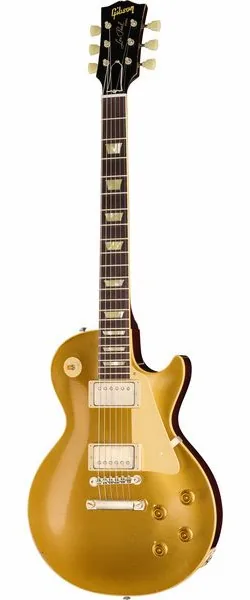 Gibson Les Paul 57 Goldtop DB LA edestä