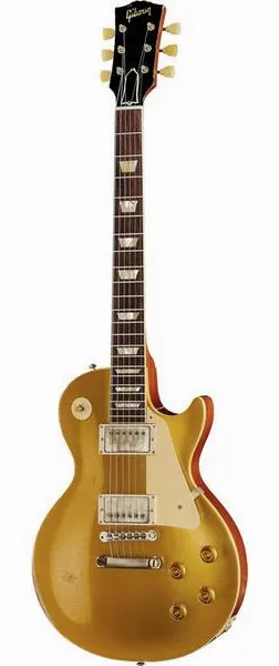 Gibson Les Paul 57 Goldtop UHA edestä