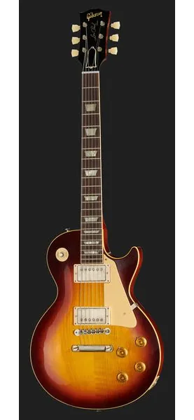 Gibson Les Paul 58 Bourbon Burst ULA, yksityiskohta 2