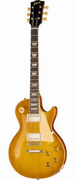 Gibson Les Paul 58 Lemon Burst HA edestä