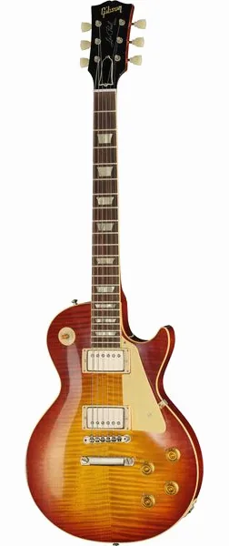 Gibson Les Paul 59 Cherry Teaburst LA edestä