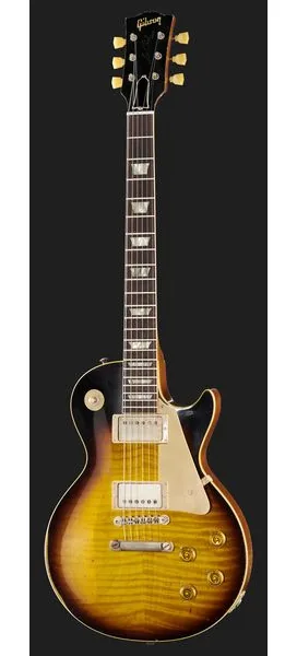 Gibson Les Paul 59 Kindred Burst UHA, yksityiskohta 2