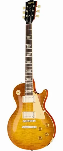 Gibson Les Paul 59 Royal Tea LA edestä