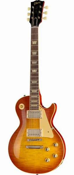 Gibson Les Paul 60 Iced Tea VOS edestä