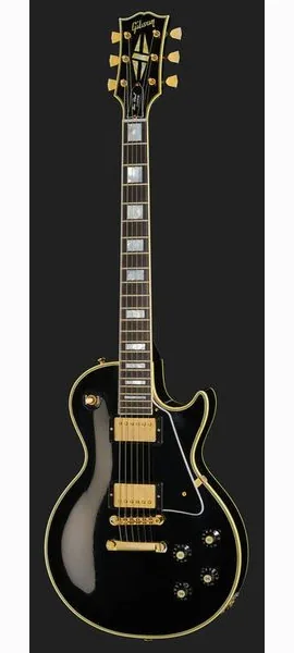 Gibson Les Paul 68 Custom Ebony ULA, yksityiskohta 2