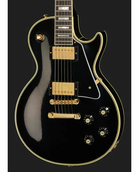 Gibson Les Paul 68 Custom Ebony ULA, yksityiskohta 4