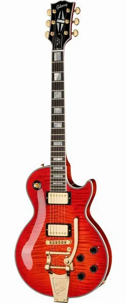 Gibson Les Paul C Bigsby HPT Firemist edestä