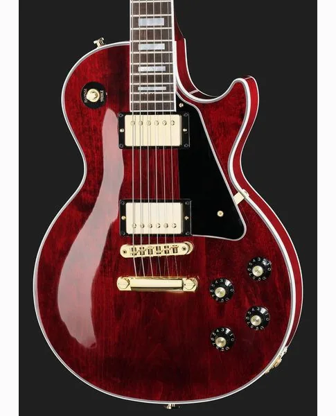 Gibson Les Paul Custom 70s Wine Red, yksityiskohta 4