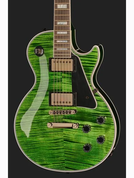 Gibson Les Paul Custom HPT EmeraldB#2, yksityiskohta 4