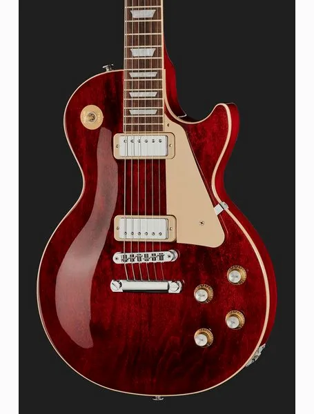 Gibson Les Paul Deluxe 70s Wine Red, yksityiskohta 4
