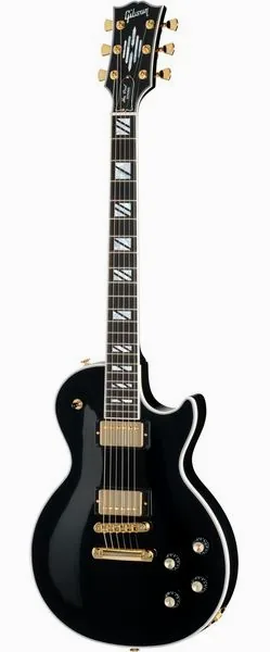 Gibson Les Paul Supreme Ebony edestä