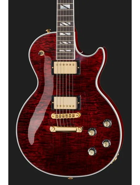 Gibson Les Paul Supreme Wine Red, yksityiskohta 4
