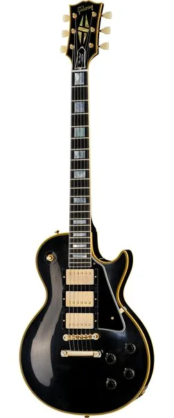 Gibson LP 57 Black Beauty 3PU VOS edestä
