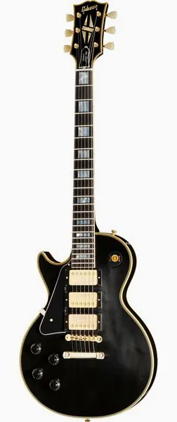 Gibson LP 57 Custom 3PU VOS LH edestä