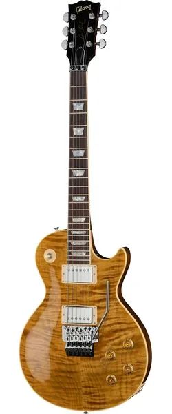Gibson LP Axcess Figured FR DC Rust edestä