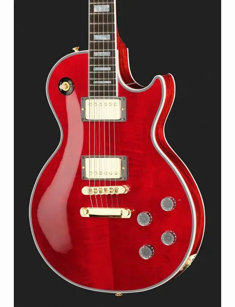 Gibson LP Custom HPT Trans Wine Red#1, yksityiskohta 4
