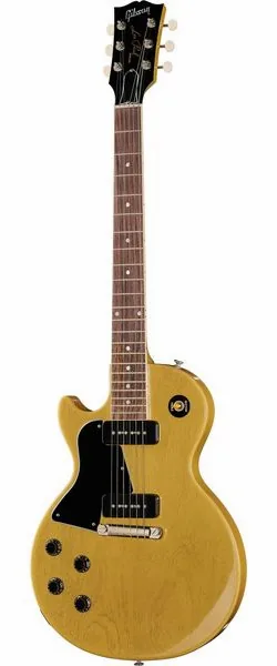 Gibson LP Special SC TV Yellow LH edestä