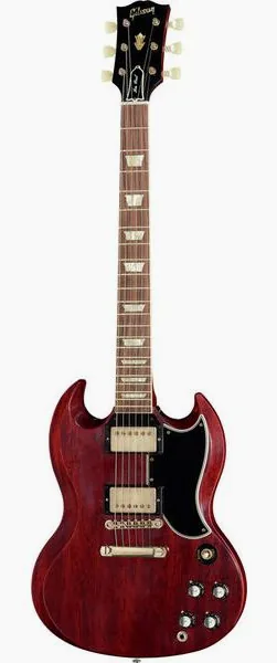 Gibson 1961 SG Standard Cherry VOS edestä
