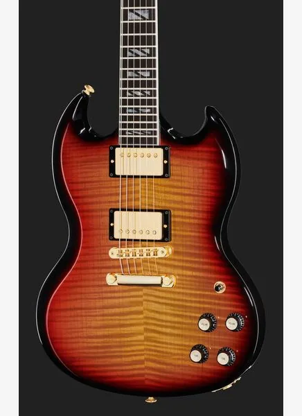 Gibson SG Supreme Fireburst, yksityiskohta 4