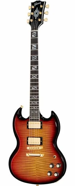 Gibson SG Supreme Fireburst edestä
