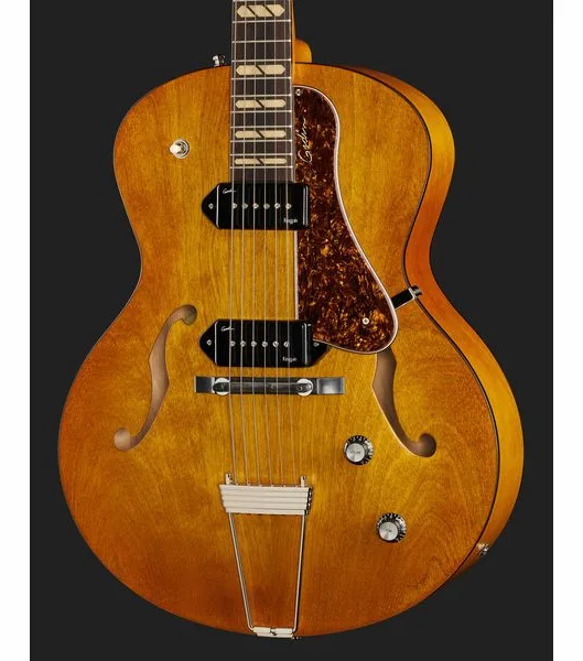 Godin 5th Ave Jumbo P90 Harvest Gold, yksityiskohta 4
