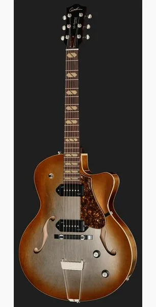 Godin 5th Ave Kingpin II DLX Copper, yksityiskohta 2
