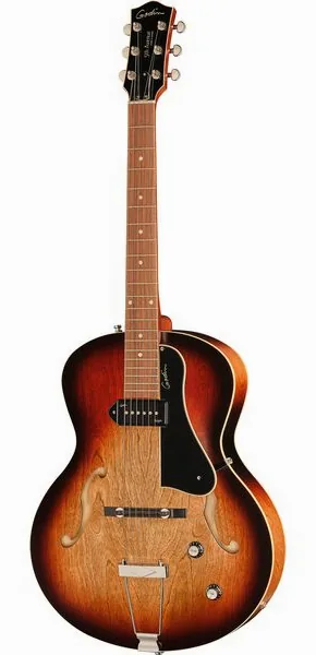 Godin 5th Ave Kingpin P90 VB edestä