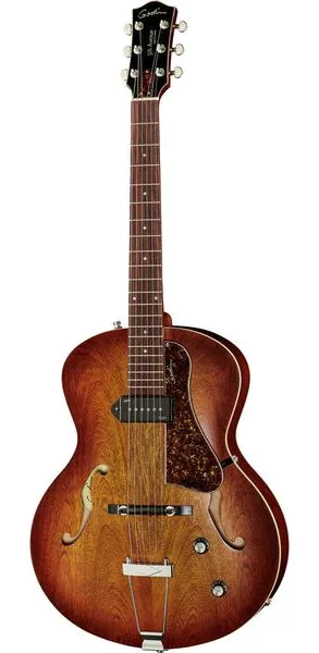 Godin 5th Avenue Kingpin Cognacburst edestä