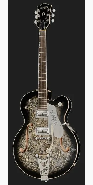 Gretsch 6120CST 59 Black Paisley Relic, yksityiskohta 2