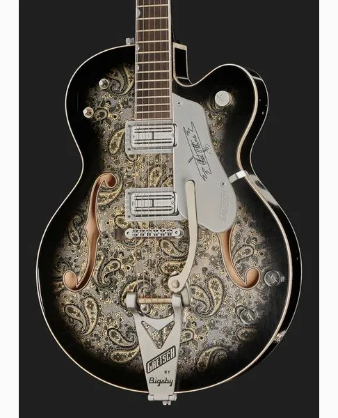 Gretsch 6120CST 59 Black Paisley Relic, yksityiskohta 4
