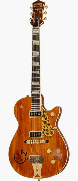 Gretsch 6130CS 55 DuoJet Western Relic edestä