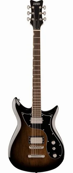 Gretsch EMTC CVT Baritone BRSTL FOG edestä