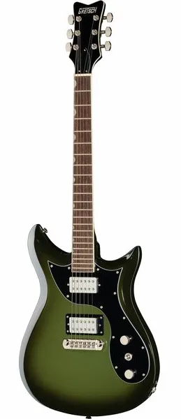 Gretsch EMTC CVT WYCHWD GRN edestä
