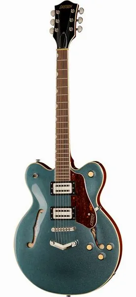 Gretsch G2622 STRML CB DC GNMTL edestä
