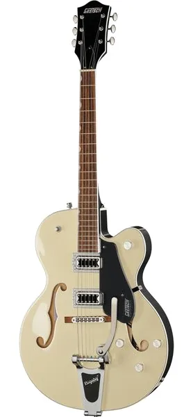 Gretsch G5420T EMTC CLS HLW VWT/GRY edestä