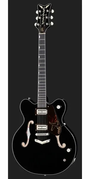 Gretsch G6636-RF Richard Fortus Black, yksityiskohta 2