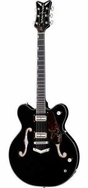Gretsch G6636-RF Richard Fortus Black edestä