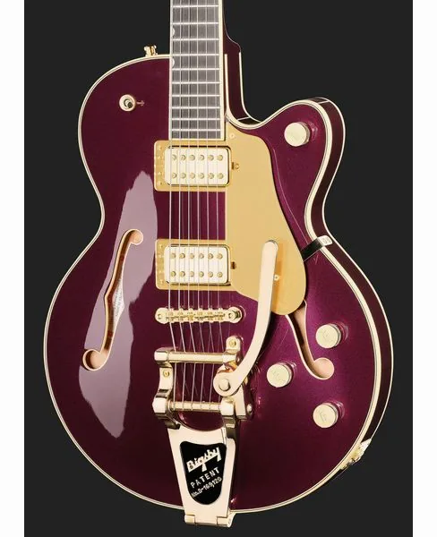 Gretsch Pro Broadkaster JR LX BLKBRY, yksityiskohta 4