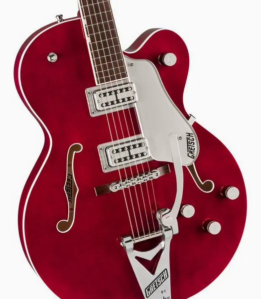 Gretsch Pro Tennessean Bigsby CHRY, yksityiskohta 3