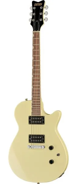 Gretsch STRML JET CLB AGD WHT edestä