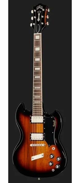 Guild Polara Deluxe Vintage Sunburst, yksityiskohta 2