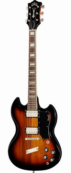 Guild Polara Deluxe Vintage Sunburst edestä