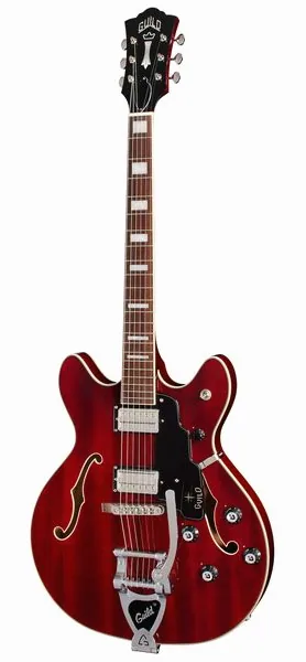 Guild Starfire Deluxe DC GVT CH edestä