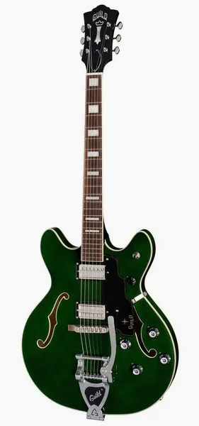 Guild Starfire Deluxe DC GVT EG edestä