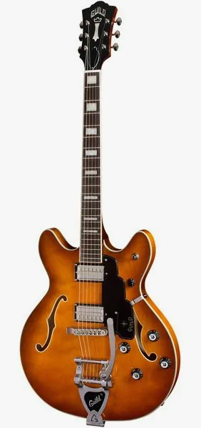 Guild Starfire Deluxe DC GVT HB edestä