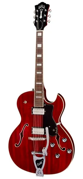 Guild Starfire Deluxe SC GVT CH edestä